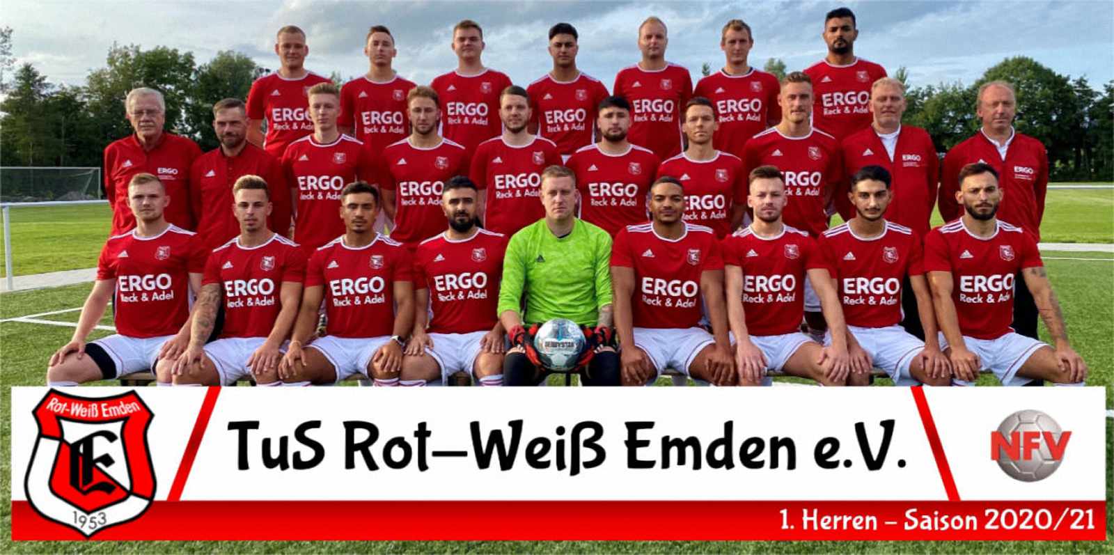 1 Herren TuS Rot-Weiß Emden Saison 2020/2021