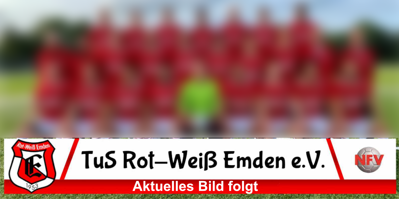 Mannschaftsfoto 2. Herren TuS Rot-Weiß Emden Saison 20/21