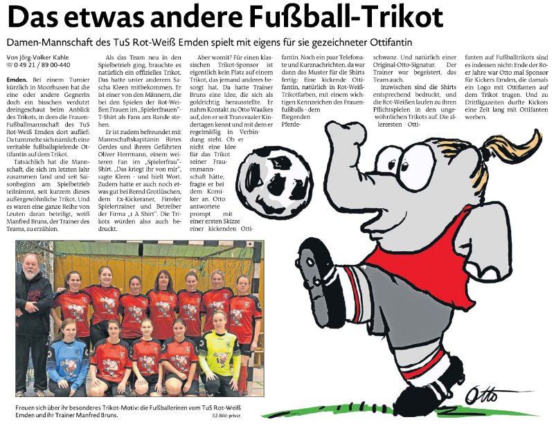 Das etwas andere Fußball-Trikot