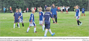 Zwölf Jungen- und sieben Mädchenteams spielten gestern Turnier in Conrebbersweg aus