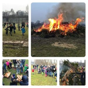 Leider fällt coronabedingt das diesjährige Osterfeuer wieder aus