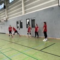 Saisonstart der Völkerball Damen des TuS Rot-Weiß Emden 2023/2024